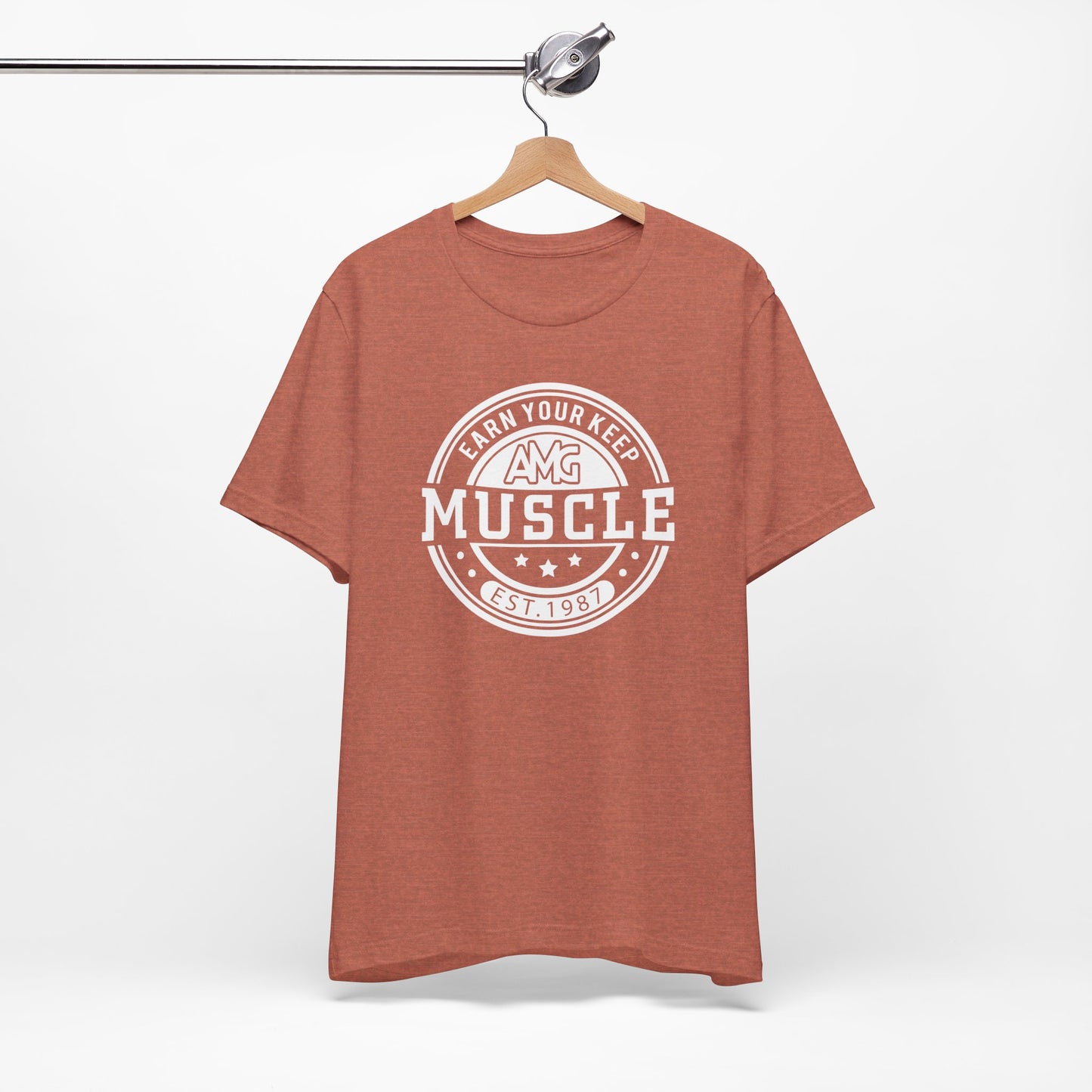 AMG Muscle ( Earn your keep ) Vintage Tee