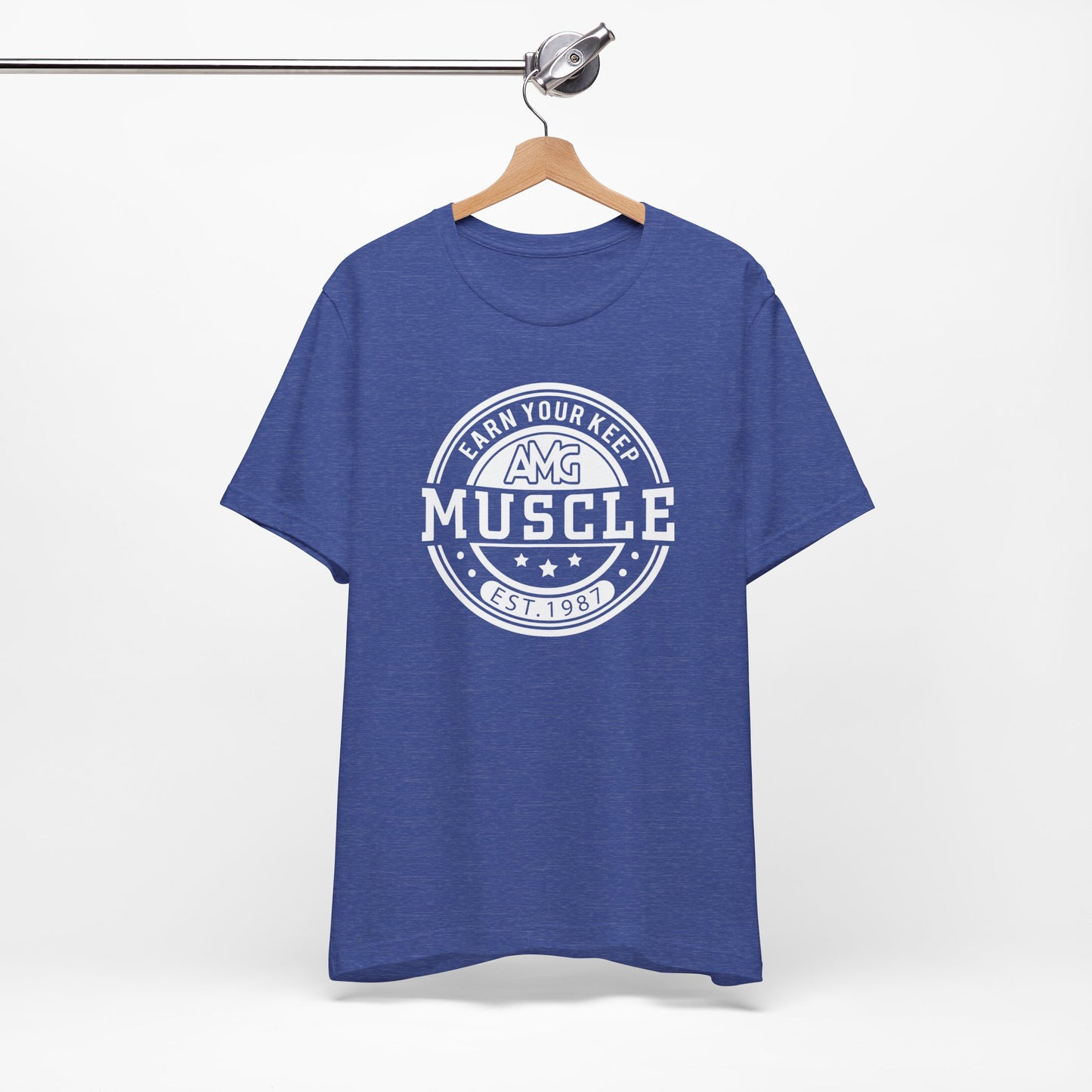 AMG Muscle ( Earn your keep ) Vintage Tee