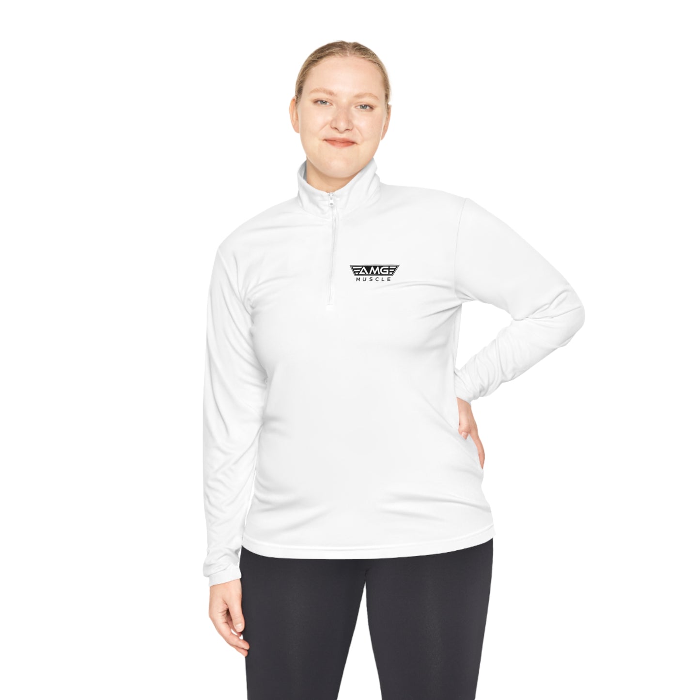 AMG Muscle Lifting Club - Unisex Quarter-Zip Pullover