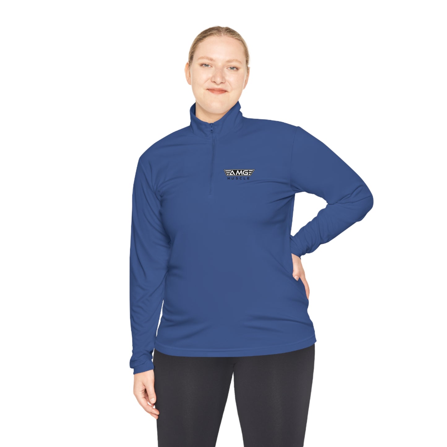 AMG Muscle Lifting Club - Unisex Quarter-Zip Pullover