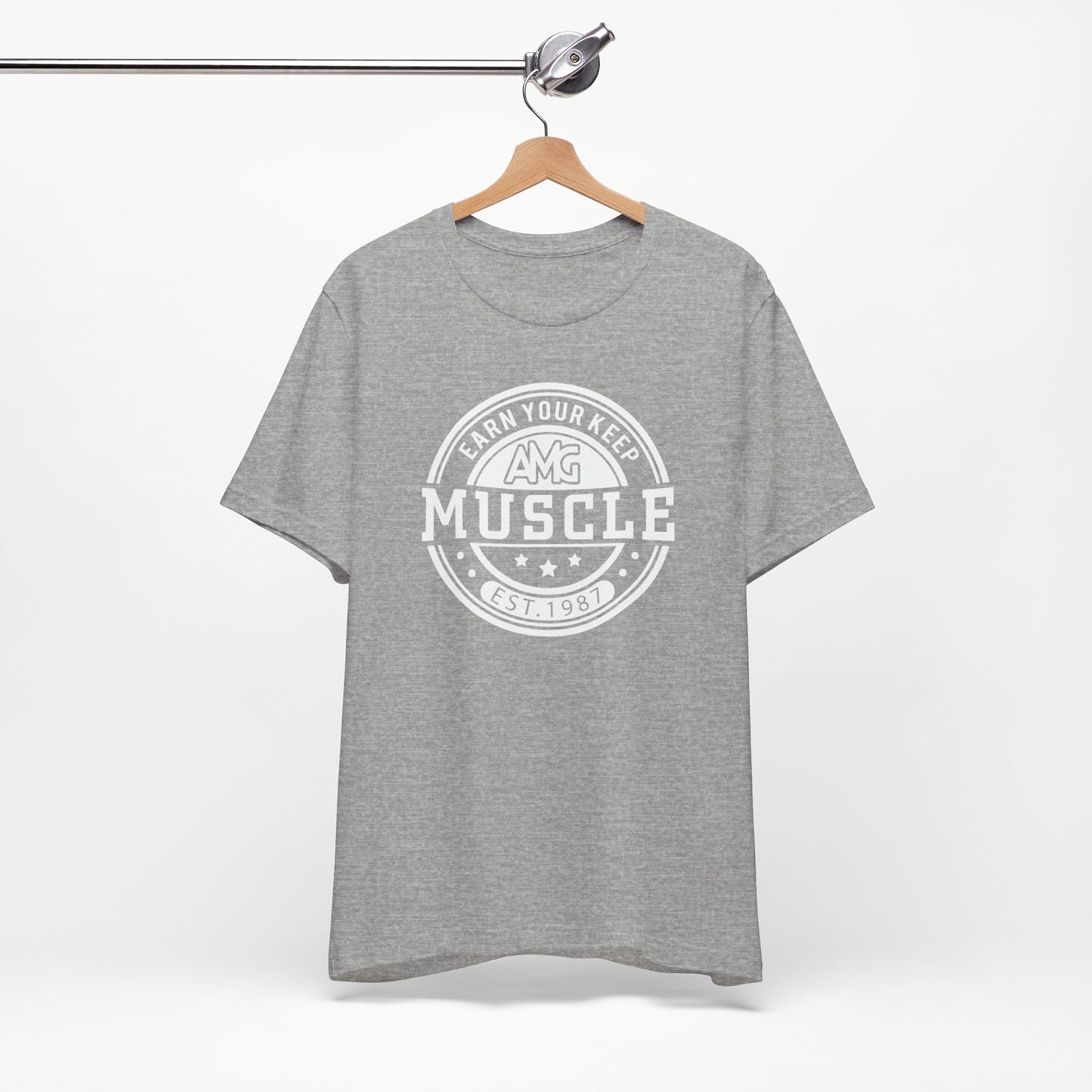 AMG Muscle ( Earn your keep ) Vintage Tee