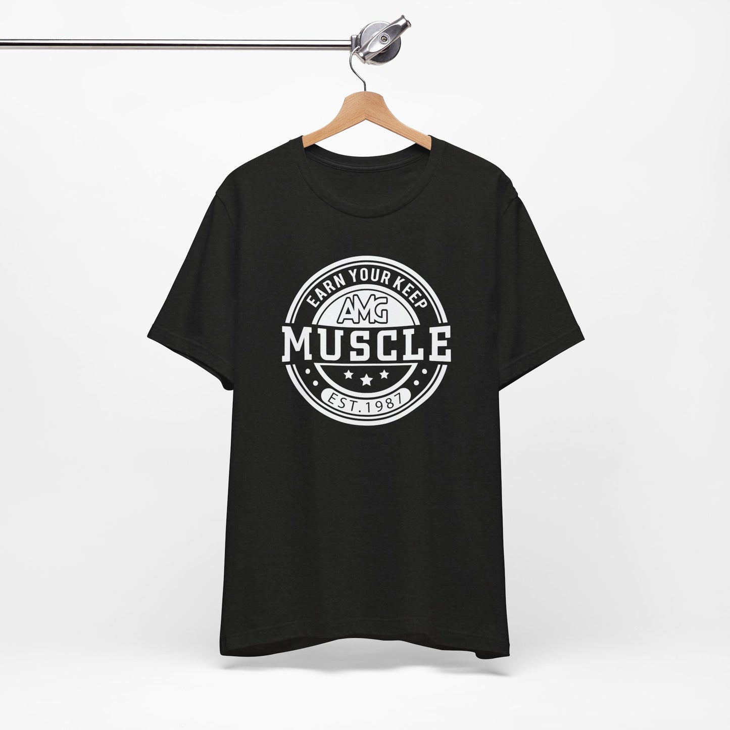 AMG Muscle ( Earn your keep ) Vintage Tee