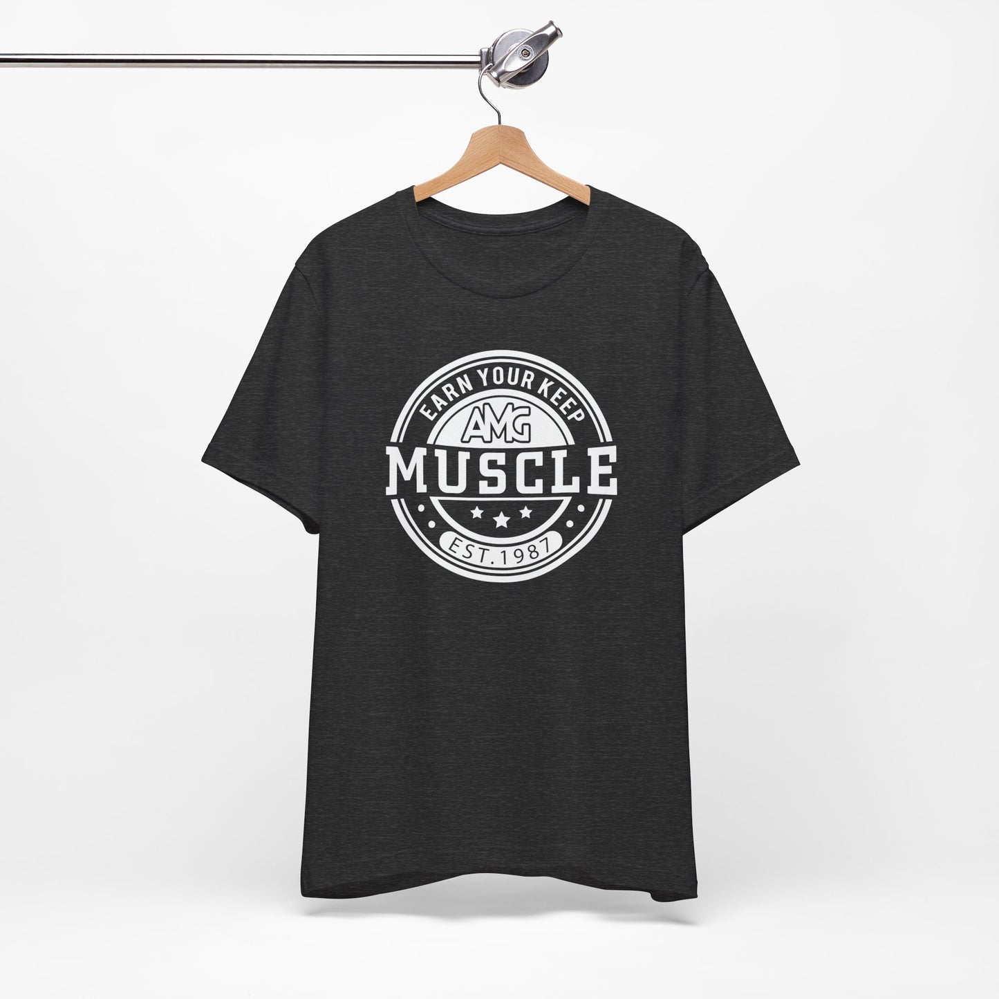 AMG Muscle ( Earn your keep ) Vintage Tee